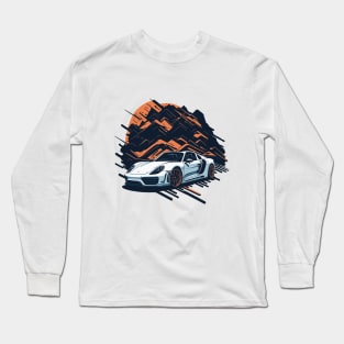 Porsche 918 Spyder Vintage Car Long Sleeve T-Shirt